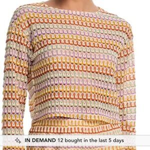 Crochet Knit Top - Exclusive